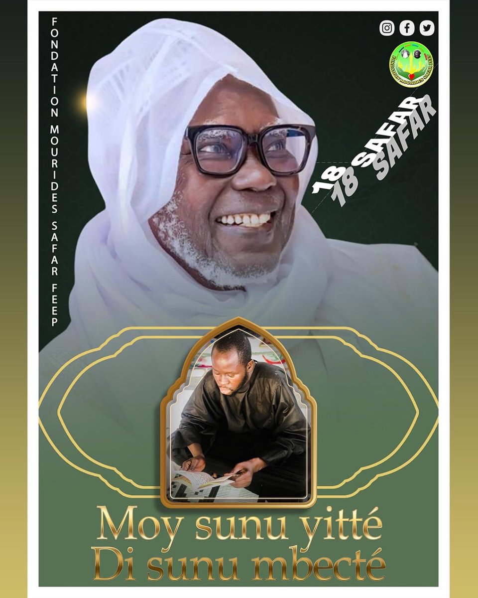 Fondation Mourides Safar Feep tweet media