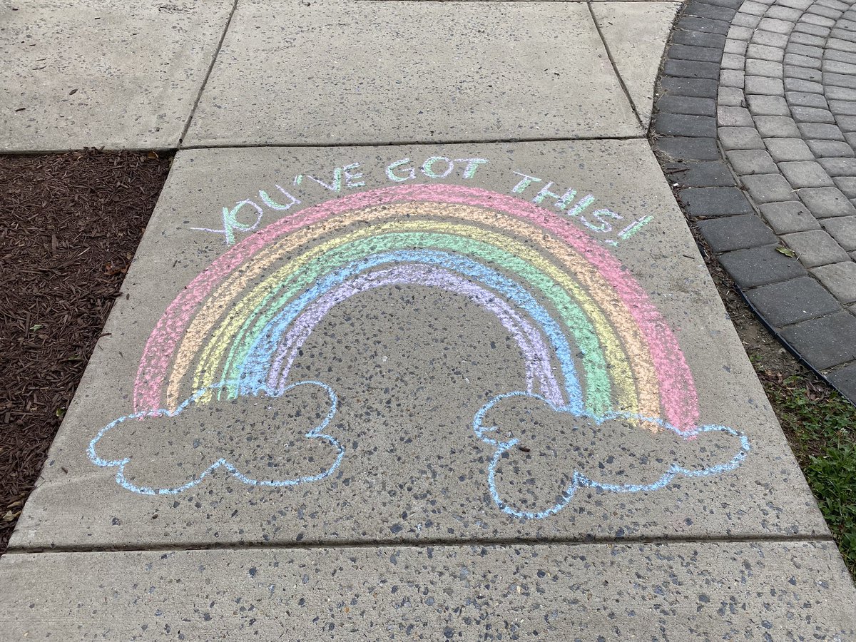 MrMalek_Gr3's tweet image. I love our CM community! Thanks to those who drew this on our sidewalk for the kids this morning! @CentralManorPM @pennmanor