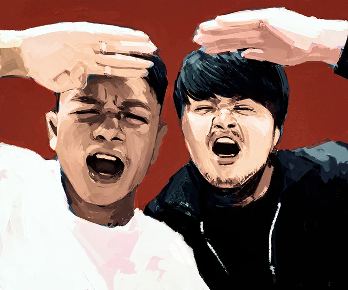 DOKODOKO BROS.#絵 #k4senとユリース 
