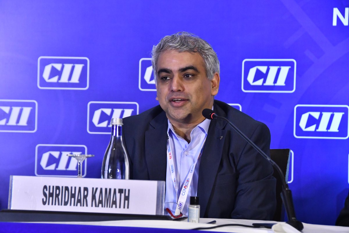 DeloitteIndia's tweet photo. Catch a glimpse of our leaders at the “CII manufacturing innovation conclave,” organised by @FollowCII with Deloitte India as the knowledge partner.
What transpired? Many insightful discussions exploring the vision of #Industry4.0.

#Manufacturing #DeloitteAtCIIConclave #Tech https://t.co/AeO5VOAvd1