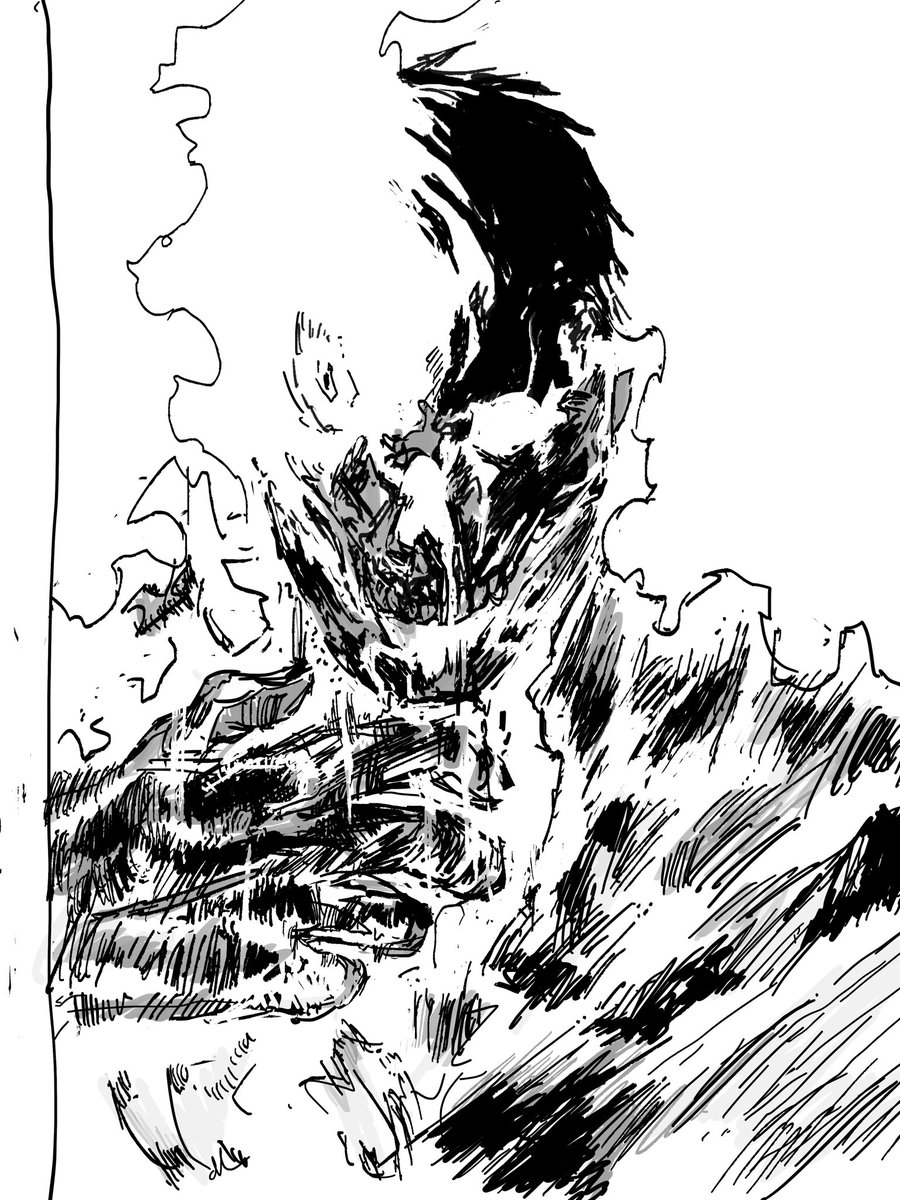 ty0art's tweet photo. Procreate study of one of my fav panel and character from firepunch by the master Tatsuki Fujimoto #firepunch #chainsawman #manga #anime #agni #art #drawing #procreate https://t.co/yyuxmcwGJl