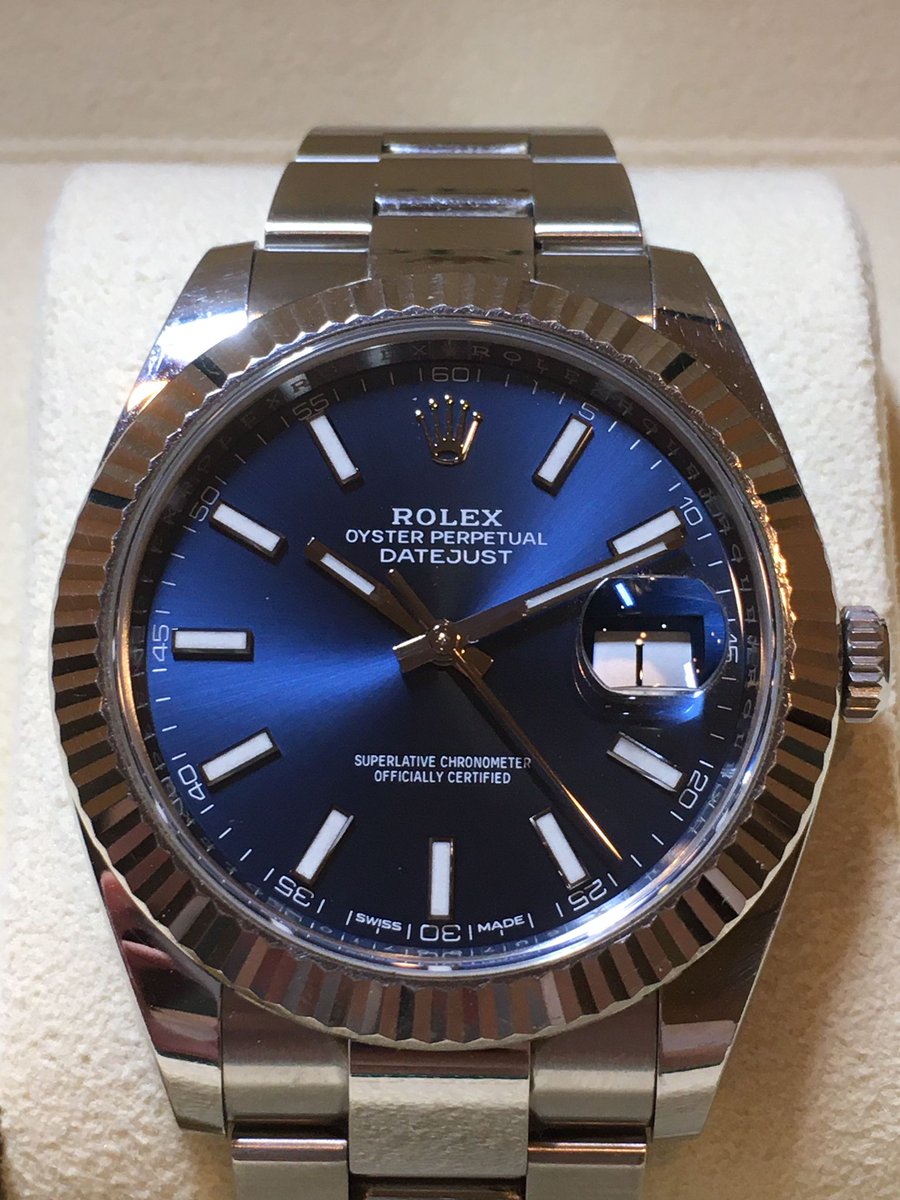 HappyPrice13's tweet photo. Do you agree this is a great looking watch? ✨

-
Rolex
Date just
126334
Blue dial
Stainless steel bracelet
Extra link
-

🛫Worldwide shipping
💌DM us for more details
#Watch #Wholesale #Rolex #AudemarsPiguet #RWB #Omega #Panerai #WatchWholesale #TagHeuer  #rolexdaydate https://t.co/atc6p5OPxU