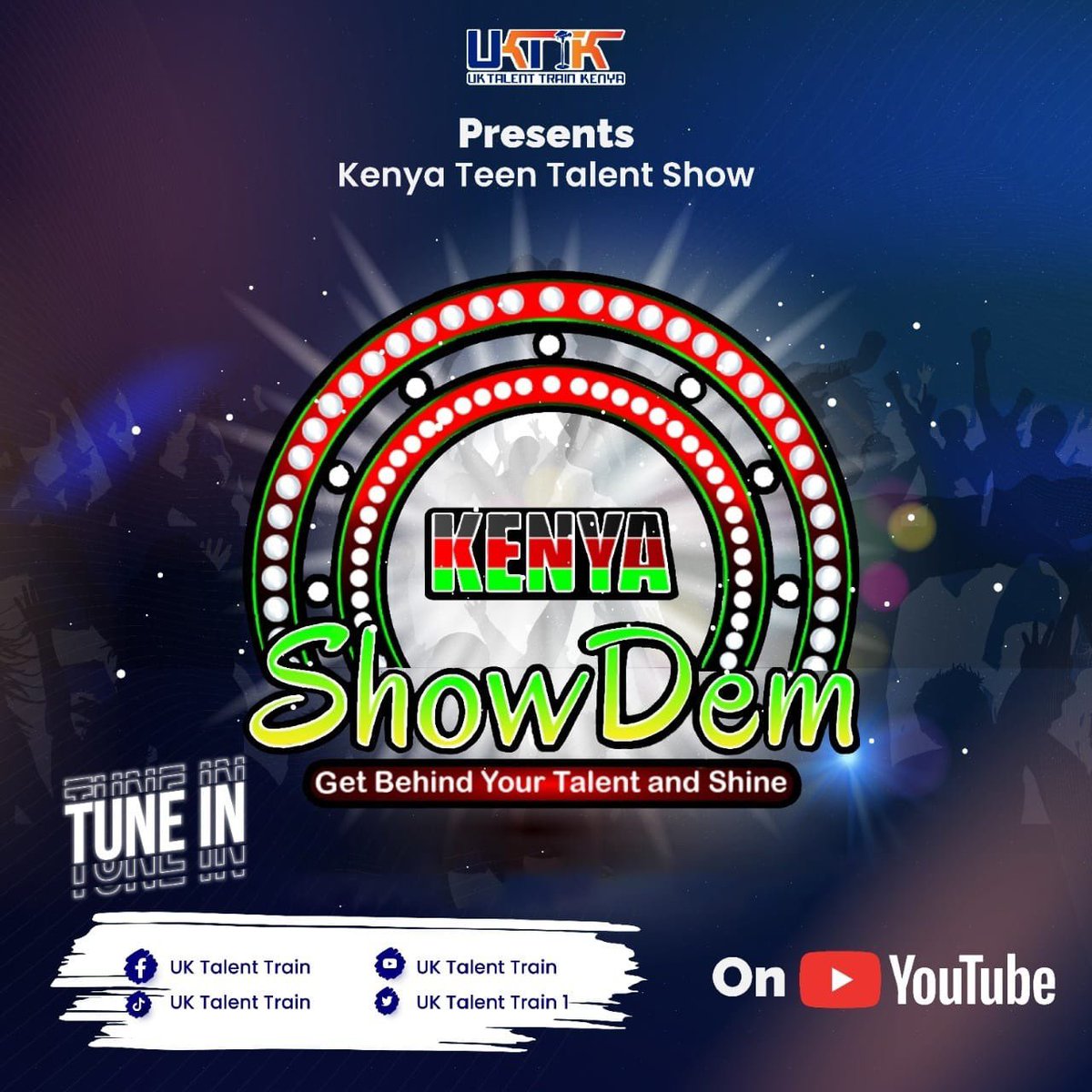 UKTalentTrain1's tweet photo. Catch full episodes of ShowDem Kenya on our Youtube channel, UK Talent Train https://t.co/IOMcsrV5vu, and make sure to SUBSCRIBE!
 
#ShowDemKenya #UKTT #Youtube https://t.co/GwvGz9L9aA