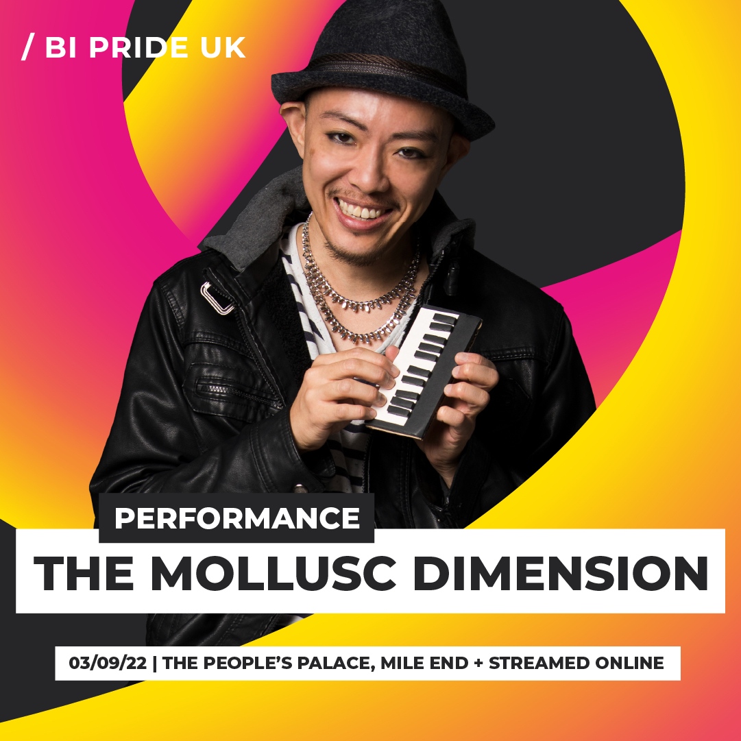 More performers? That’s right. An array of talent lined up. 

Bi Pride UK. Saturday 3rd September 2022, from 2pm. See it for yourself, get your ticket now: biprideuk.org #biprideuk