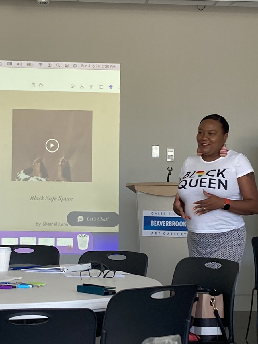 CM_Burkholder's tweet photo. Some photos from Day 2 of the @BLMFredericton #mediamaking & oral #history workshops. ❤️❤️❤️ https://t.co/n3S87ho8UX