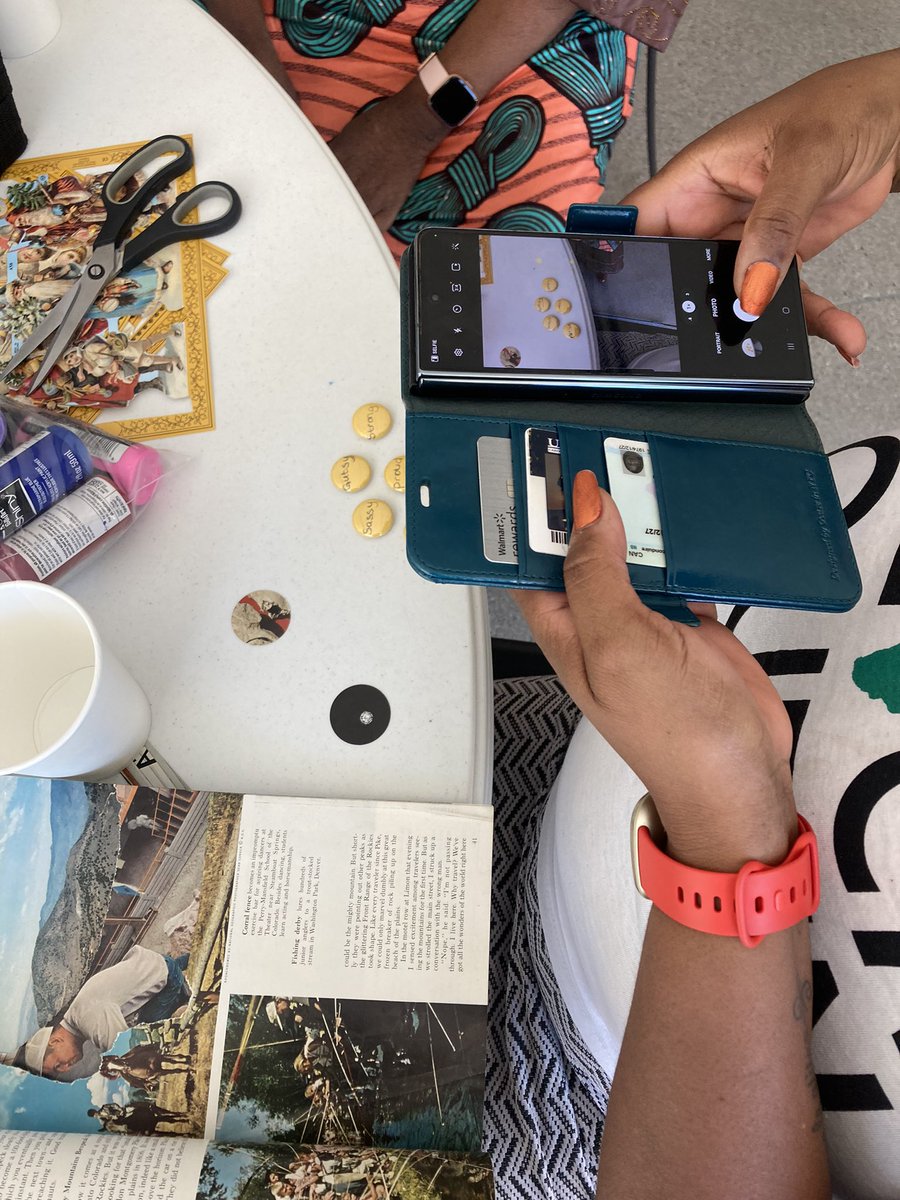 CM_Burkholder's tweet photo. Some photos from Day 2 of the @BLMFredericton #mediamaking & oral #history workshops. ❤️❤️❤️ https://t.co/n3S87ho8UX