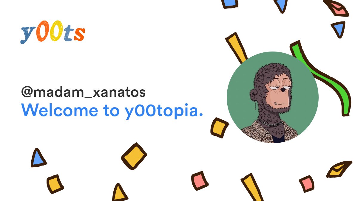 Welcome @madam_xanatos.

Your application for <a href="/y00tsNFT/">y00ts</a> has been accepted.