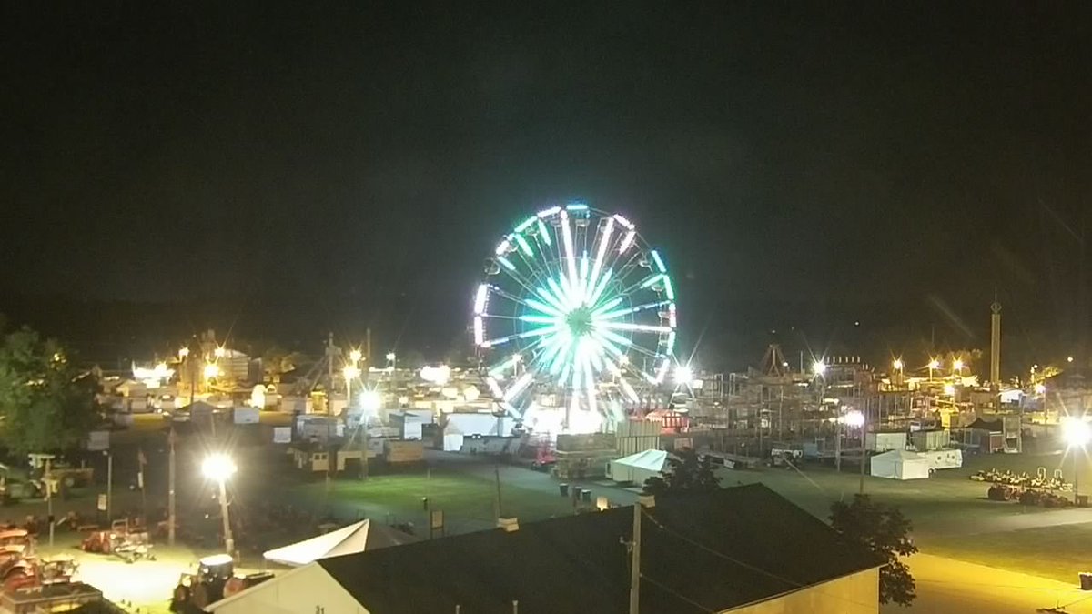 AugieTex's tweet photo. The @CanfieldFair — the largest county fair of the 88 counties in Ohio — is getting ready this early morning for its 176th Opening at midweek. 🎡
#MahoningCounty #CountyFair #SomethingToCrowAbout
@wkbn, 29Aug22, 0510e https://t.co/mnIRvecwux
