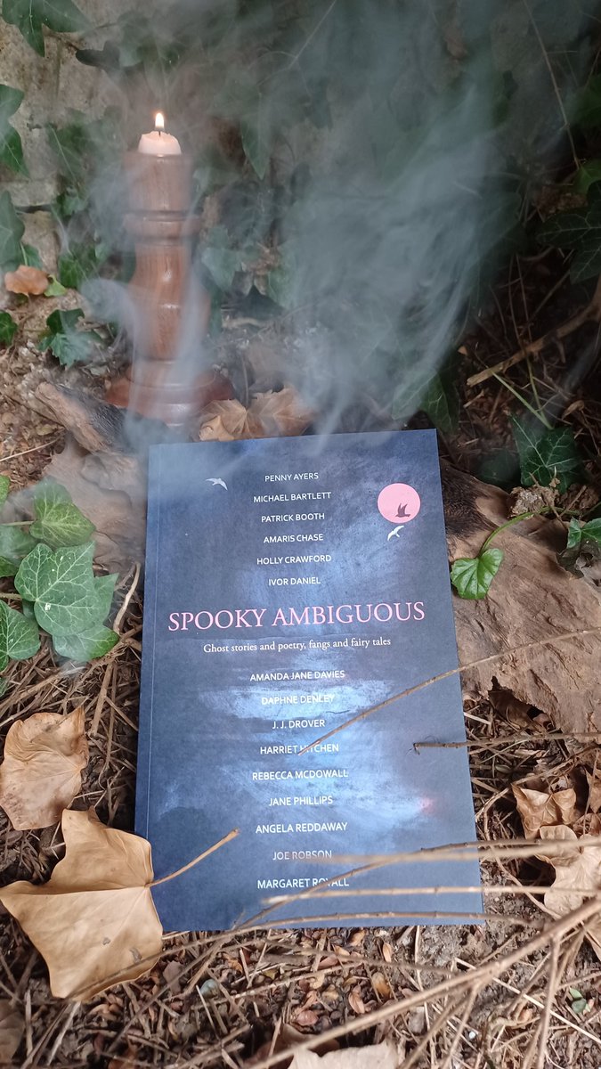 DaphneDenley's tweet photo. Summer's nearly gone #Halloween approaching.  Read something new! #SpookyAmbiguous.  #ghoststory #poetry #BookReview #bookbloggers courtesy of @CrumpsBarn So proud to be included in this fantastic book.  Get in touch with your spooky side. DM, buy online or at a bookshop today 👻 https://t.co/ZV6H43Vi7M