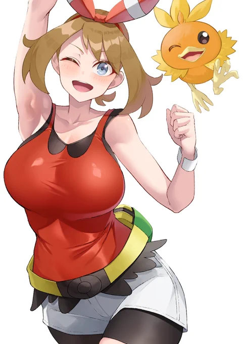 ハルカとアチャモ 