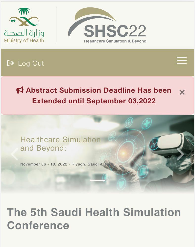 narenkmp's tweet photo. Optimizing the utilization of healthcare simulation in education, research and assessment.

Join the 5th Saudi Health Simulation Conference #SHSC22 @shsc_moh https://t.co/dlMapr9xEY