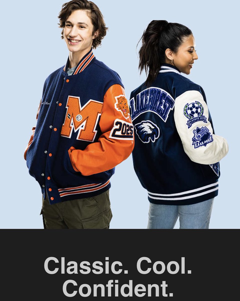 JostensCCS's tweet photo. Cold weather will be here before we know it! If you have earned your letter don’t wait! Get your custom letter jacket at https://t.co/DrwGNkDqdX! @TraceyPEvans2 https://t.co/aWDMku3mW6