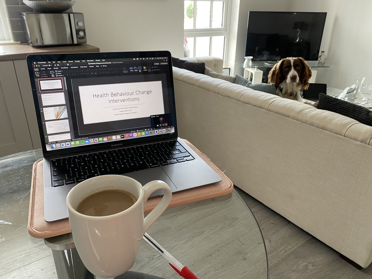 rbell596's tweet photo. Final learning phase of 1st year!! Can’t believe it 😲 George is not amused I’m not showing him enough attention! #QUBSONM #queens #mentalhealthnursing #nursing https://t.co/JspUUXwuPf