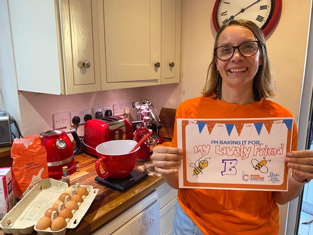 BCRT's tweet photo. Do something incredible this October and help save lives with Bake It for Bone Cancer 🍰🧡 We're aiming to raise £25,000... enough to fund an Ideas Research Grant 🧪 Sign up today and get your FREE ‘bun-filled’ pack here: 👉https://t.co/y9KC52jKoP #BIFBC #UntilTheresACure https://t.co/fQnM0wPOYR