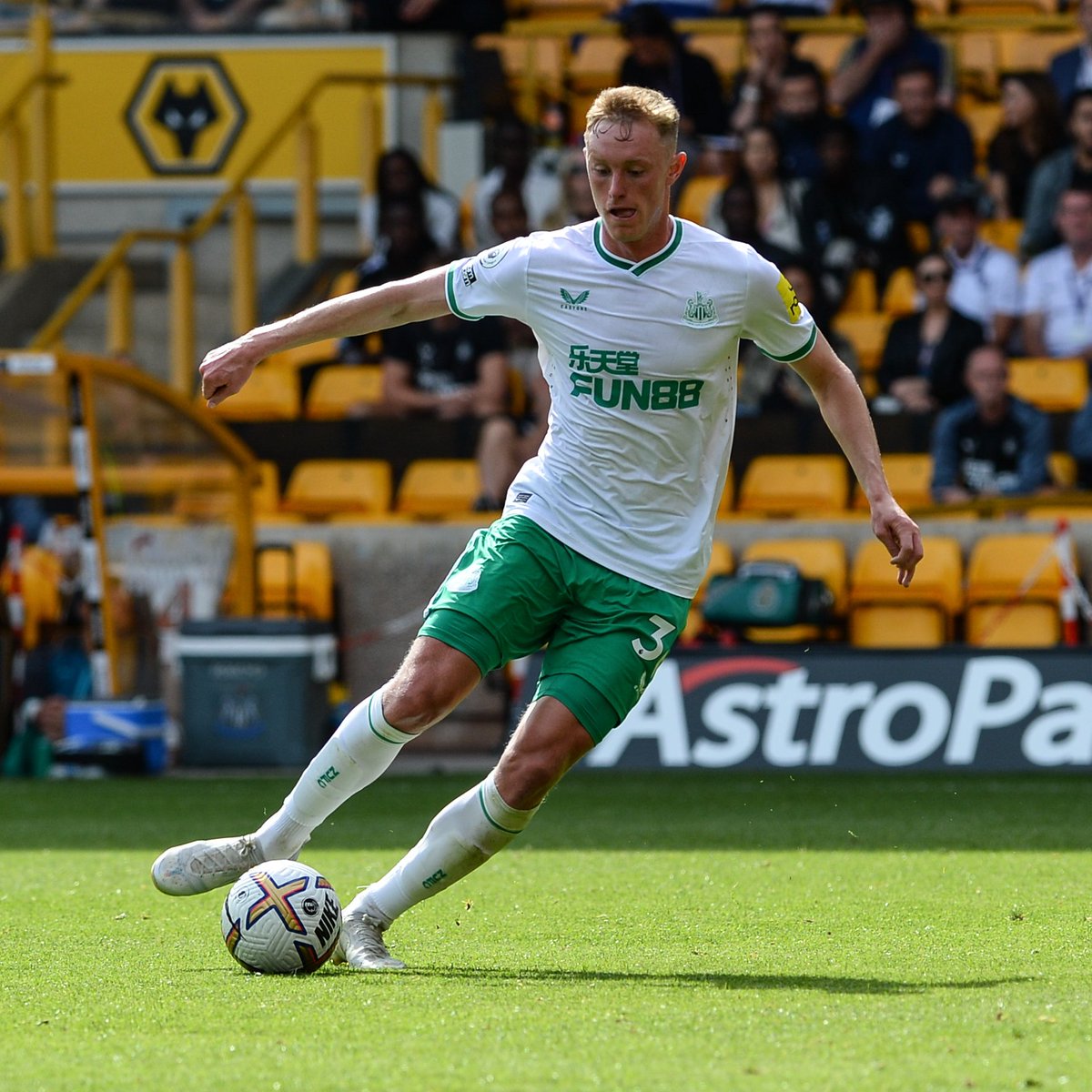 NUFC's tweet photo. 💯 Sean Longstaff made his 100th appearance for the club yesterday!

⚫️⚪️ https://t.co/b67hR3oCoE