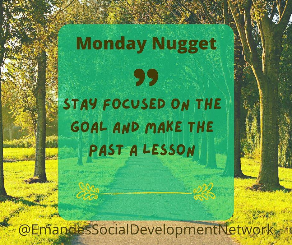 EmandesSDN's tweet photo. Have a lovely new week, don’t lose focus!

#mondaythoughts #FOCUS__QUOTES #inspirational #emandessocialdevelopmentnetwork https://t.co/ChPoET1gdq