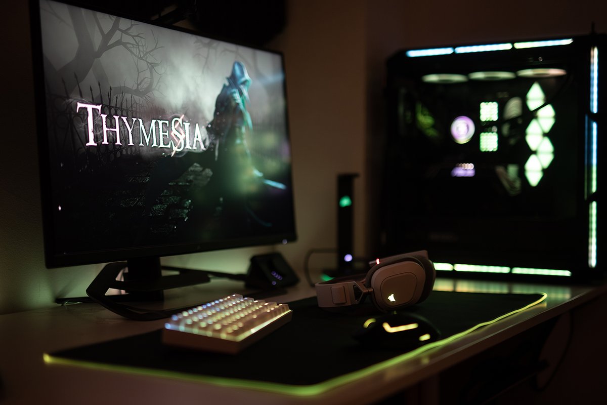 Para celebrar el reciente lanzamiento de Thymesia y su total integración con CORSAIR iCUE, ¡sorteamos 3 claves del juego para Steam! ⚔️

Para participar ⤵
1️⃣ <3 &amp; RT este tweet
2️⃣ Sigue a <a href="/CorsairSpain/">Corsair España</a> y <a href="/OverBorderGames/">Thymesia</a> 

⏰ Finaliza 31/08 16:00 CEST