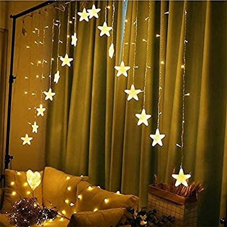 ShreekripaS's tweet photo. my #etsy shop: Star Light String Curtain to Hang On Wall Door Window,Star light curtain,String light with 16 hanging STAR For Diwali Decor,Christmas Decor https://t.co/TZuCApoSGn #anniversary #diwali #bedroom #coastaltropical #diwalidecorlight #windowdecorlight #wallde https://t.co/HbOPbtnv3r