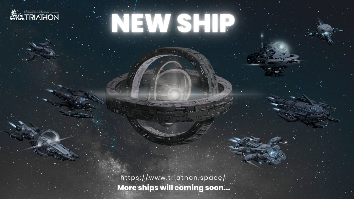 TriathonLab's tweet photo. 📣The #Triathon NEW SHIP #NFT is being designed. Sneak Peek 👀

🎁12x New Ship NFT #Giveaway(Random)

How to Enter
✅Follow @TriathonLab 
✅❤️, RT, Tag 3 friends
✅Join the Discrod https://t.co/dN8qnsYUfT
✅Drop your BSC wallet address  

⏰Winner in 8/31 
#NFTGiveaway https://t.co/qMLYtrYtt8
