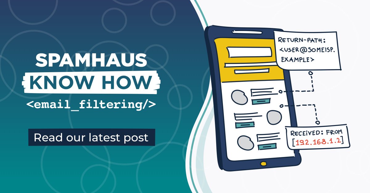 SpamhausTech's tweet photo. There's far more to an email than meets an end user's eye... Discover how cybercriminals manipulate elements hidden within an email's source code to trick their victims. https://t.co/AftDVjNm8t
#EmailSecurity #ThreatIntel #EmailFiltering https://t.co/bQ0V6gwe11