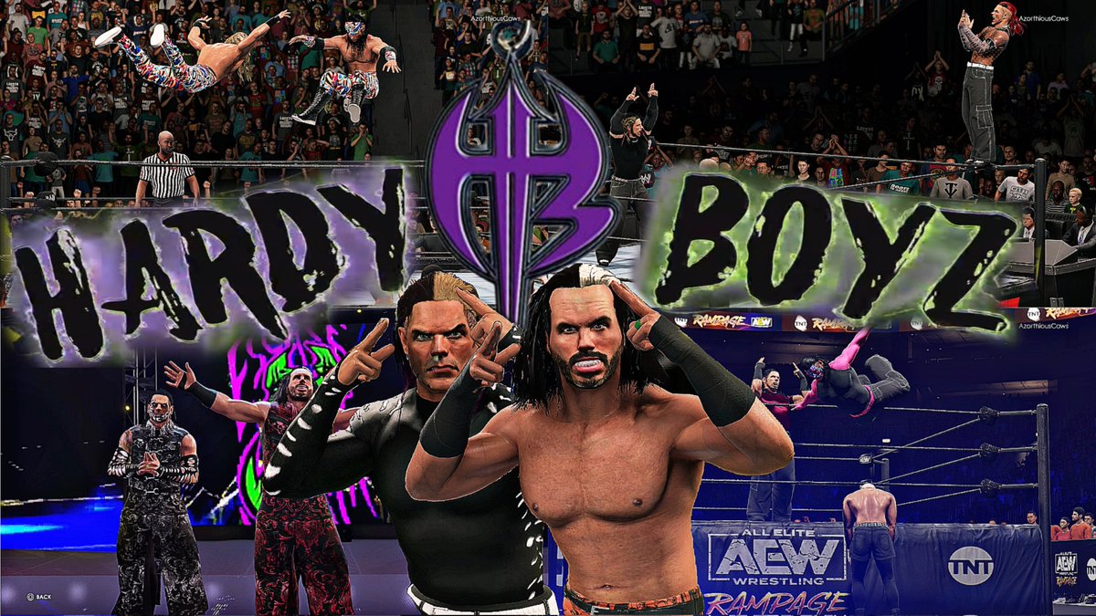 The Complete #HardyBoysPack is Available Now! Includes 69 Attires for @JEFFHARDYBRAND & 47 Attires for @MATTHARDYBRAND, Movesets, Renders, & Entrances. All Attires in comments. Search Tags: JeffHardy, MattHardy, AzorthiousCaws #WWE2K22 #JeffHardy #MattHardy #HardyBoys #PS5 #Xbox
