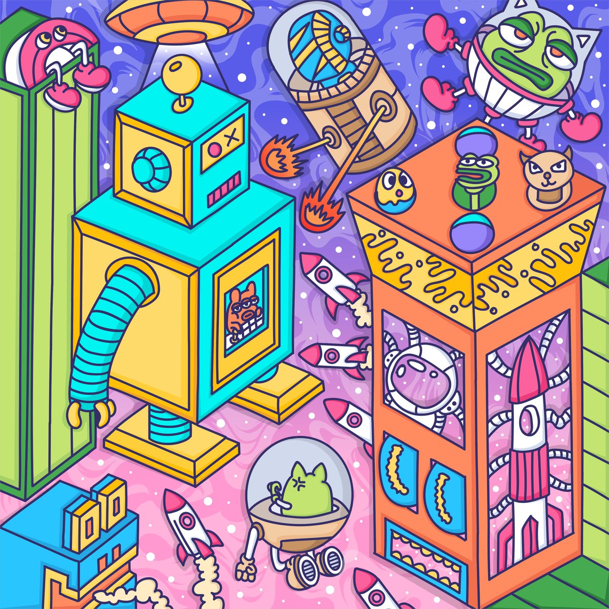 RoyaLegalNFTs's tweet photo. ⭐️🎁#NFTGiveaway - Space Attack🎁⭐️

🛎️To enter⤵️

1⃣Follow me @RoyaLegalNFTs🔔
2⃣RT + 🧡
3⃣Tag 3 friends👩‍👧‍👧

⏳72H

#RoyaLegalCommunity #NFT #NFTGiveaways #NFTs #NFTCommunity #NFTCollector #Giveaway #NFTart https://t.co/n8YmP5MxzR