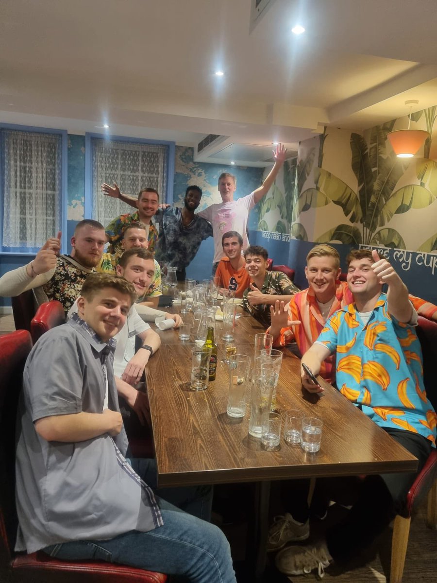 About last night… 

I am sure you can guess the theme 💩👕

Our men’s first team (those available) enjoyed our team social to welcome some of our new players 🎤🎶

A good night, with some good entertainment 👊🏻🔴🟡

#SecondPost #OurHouse #SingYourHeartOut
#VamosRoyals