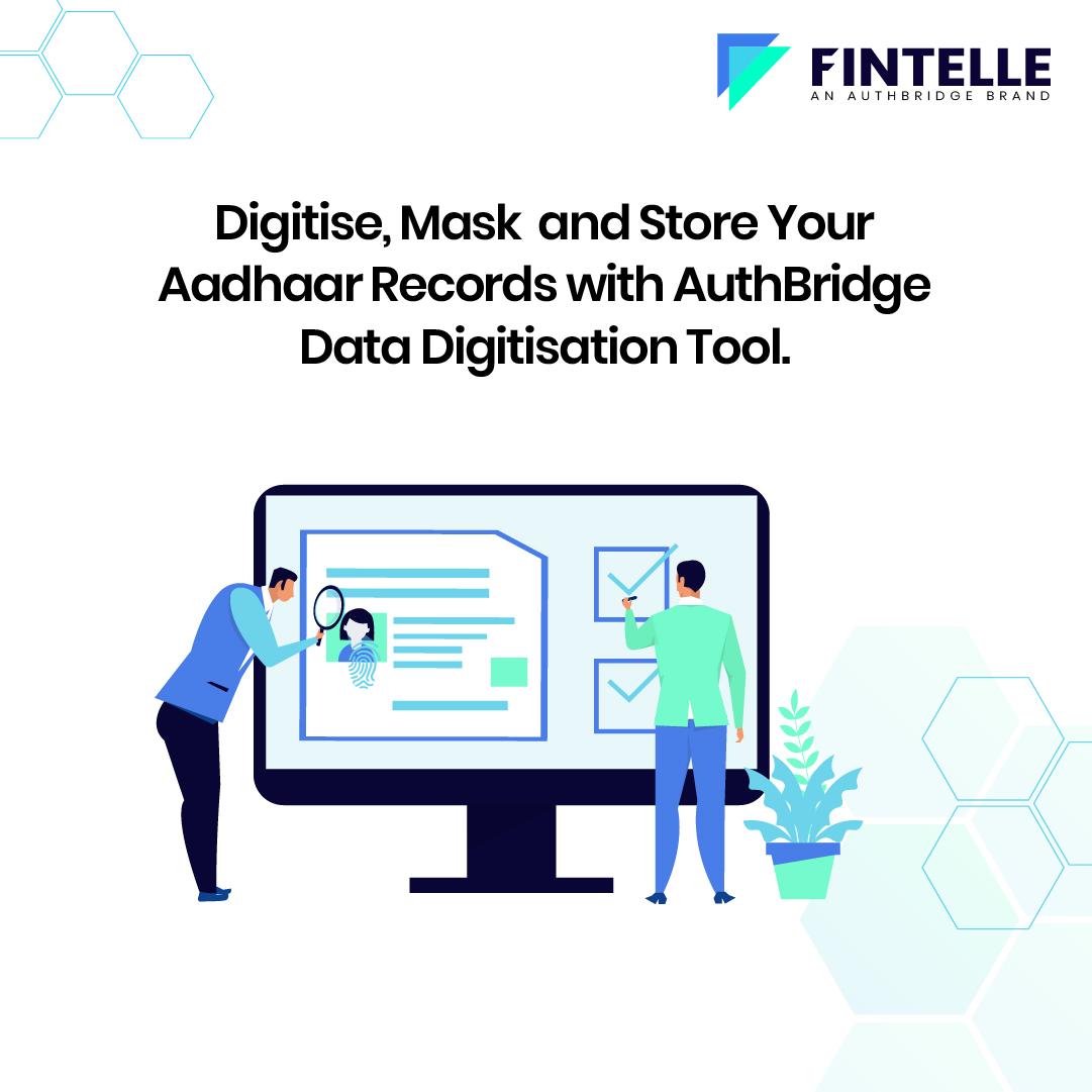 Fintelle1's tweet photo. AuthBridge Data Digitisation Tool simplifies digitisation process for Aadhaar records. Start your digital transformation journey with #Fintelle.
#digitalisation #automation #Al #ML #customerjourney #fintech #digitaltransformation #artificialintelligence #technologysimplified https://t.co/5ghJNKC5Oe
