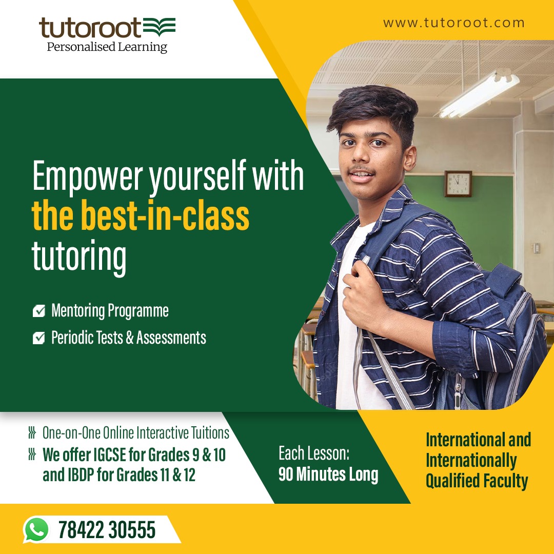 Tutoroot's tweet photo. International Exam Excellence Centre of Tutoroot focuses on facilitating the growth of distinctive sets of skills essential for excelling in the secondary and senior secondary exams of international schooling systems. https://t.co/mcSCd33Sov