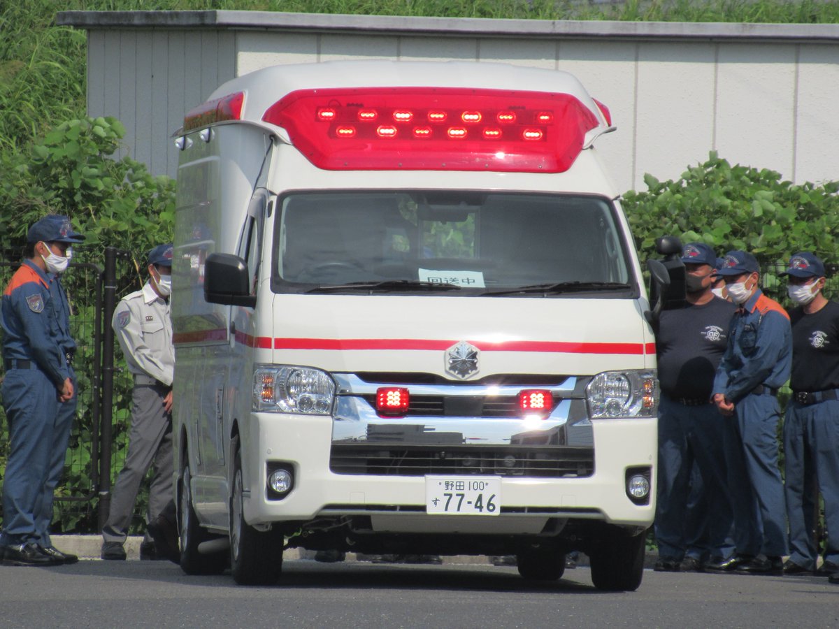 遠賀郡消防本部で職員へ向けて車両説明が行われていた、ベルリング社製