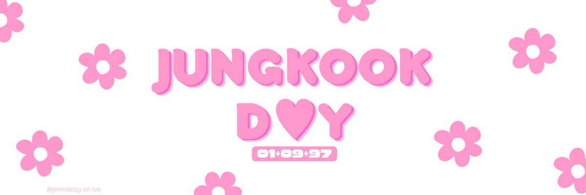 jeondaissy's tweet photo. pink themed jungkook birthday headers ♥︎ https://t.co/dwueMZAAue