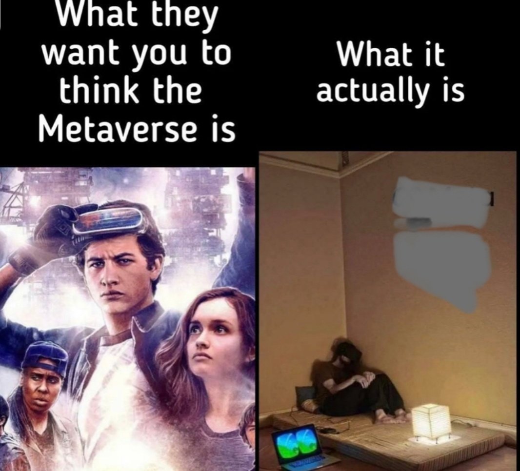StackingStonks's tweet photo. wEb 3 &amp; mEtaVerSe is tHe fUtUrE https://t.co/HWuFSq0Qcs