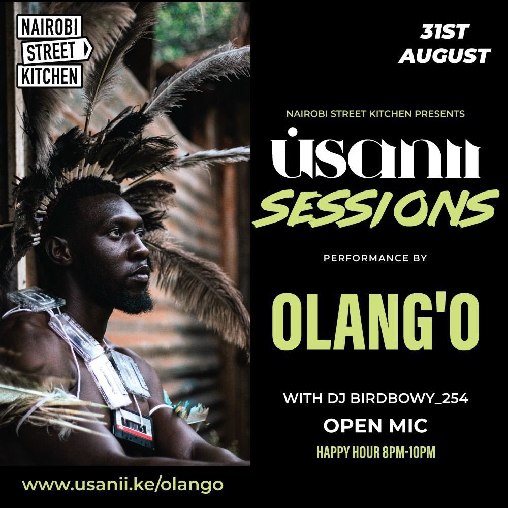 usanii_ke's tweet photo. We are excited to have Olang’o Otieno for the next Usanii Session..You guys better come through because this is gonna be one foe the books!🥂

At the @Nrbstrt_Kitchen from 7pm✅📌

#usaniisession#usanii#livemusic#playkenyanmusic#nairobinightlife https://t.co/toLdbI0BDi