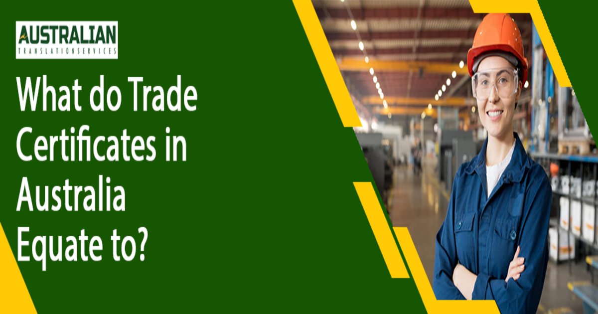 People with trade skills acquired abroad or in Australia who need a skills evaluation for immigration and employment in Australia can apply for Trade Certificates. Get complete info here!
Visit: bit.ly/3R3kNkz

#tradecertificate #trade #certificate #Trade_Certificates