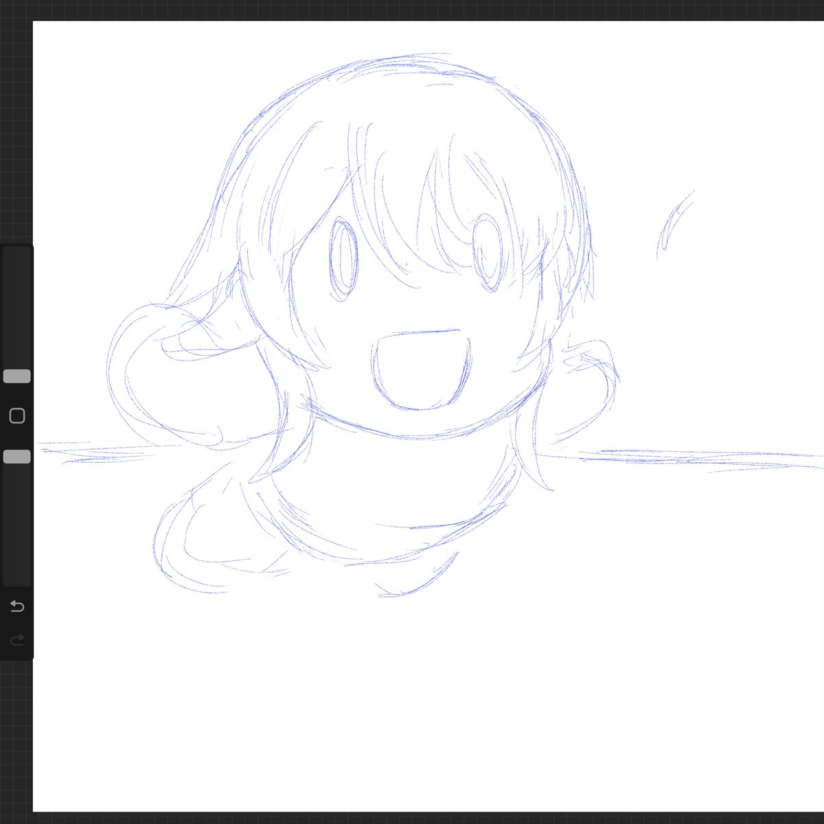 明日のネタ描いてます。 