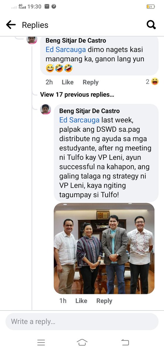 PrettyB69535515's tweet photo. @lenirobredo @ismolboiking @znsuzara @laarni1224 Lenlen ano Sabi ng mga tae mo  paki basa nga sa comments.niya https://t.co/2PHQxeSWbV