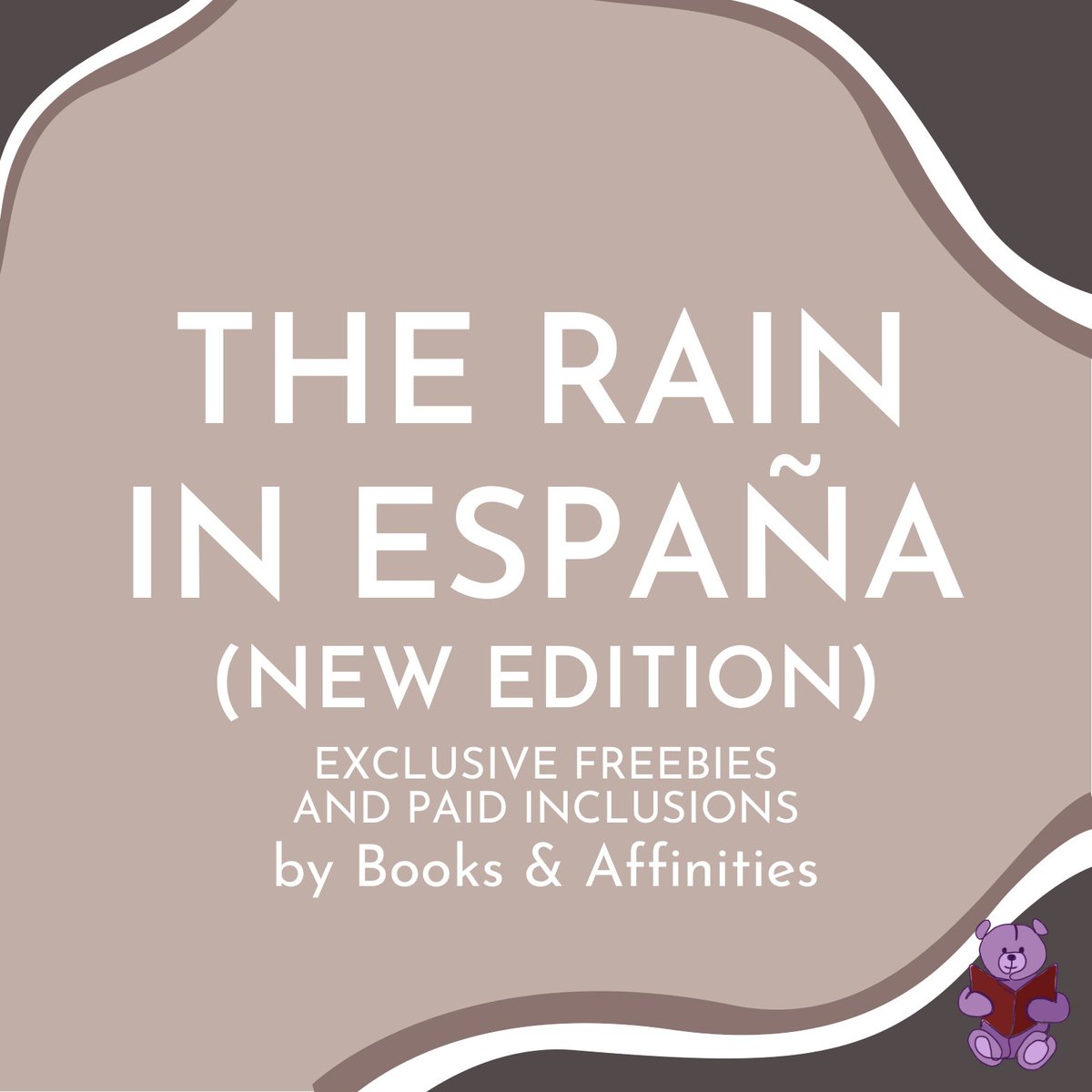 BooksAffinities's tweet photo. The Rain in España's EXCLUSIVE FREEBIES and INCLUSIONS by B&amp;A

To our TRIE (New Ed) buyers, here are our TRIE freebie and inclusions design! Since the release date is just around the corner please do expect an email containing the shipping form within this week! Thank you po

1/3 https://t.co/sifIcux04u