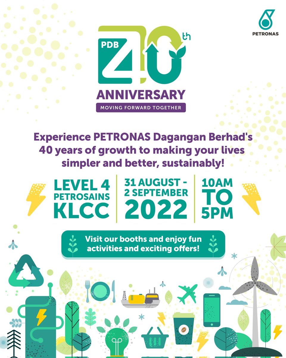 Petronasbrands's tweet photo. We're having a thing at @petrosains from 31 August to 2 September, just for you guys!

Oh, did we mention that we've got some offers lined up? Drop by and you'll find out! 😉 

#PDB40Anniversary #SimplerandBetter #PETRONAS https://t.co/5WTAhYey26