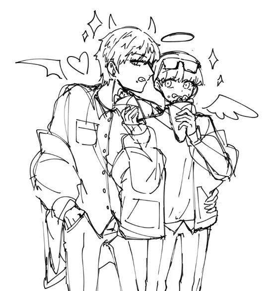 as always the sketches always look better OTL 
