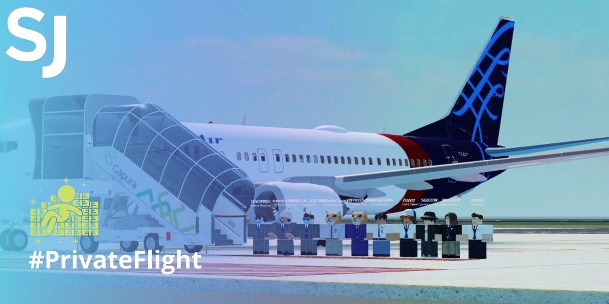 sj_roblox's tweet photo. Ever dreaming on flying with your own space? Like it's your home? With friends or family? 🛋️
Sounds expensive ay? 💸

We got you covered hommie! 🤙
Try summon us. 👽

#SJRblxFlyers #RobloxDev #roaviation #sriwijayaair https://t.co/xMx2JhHNSV