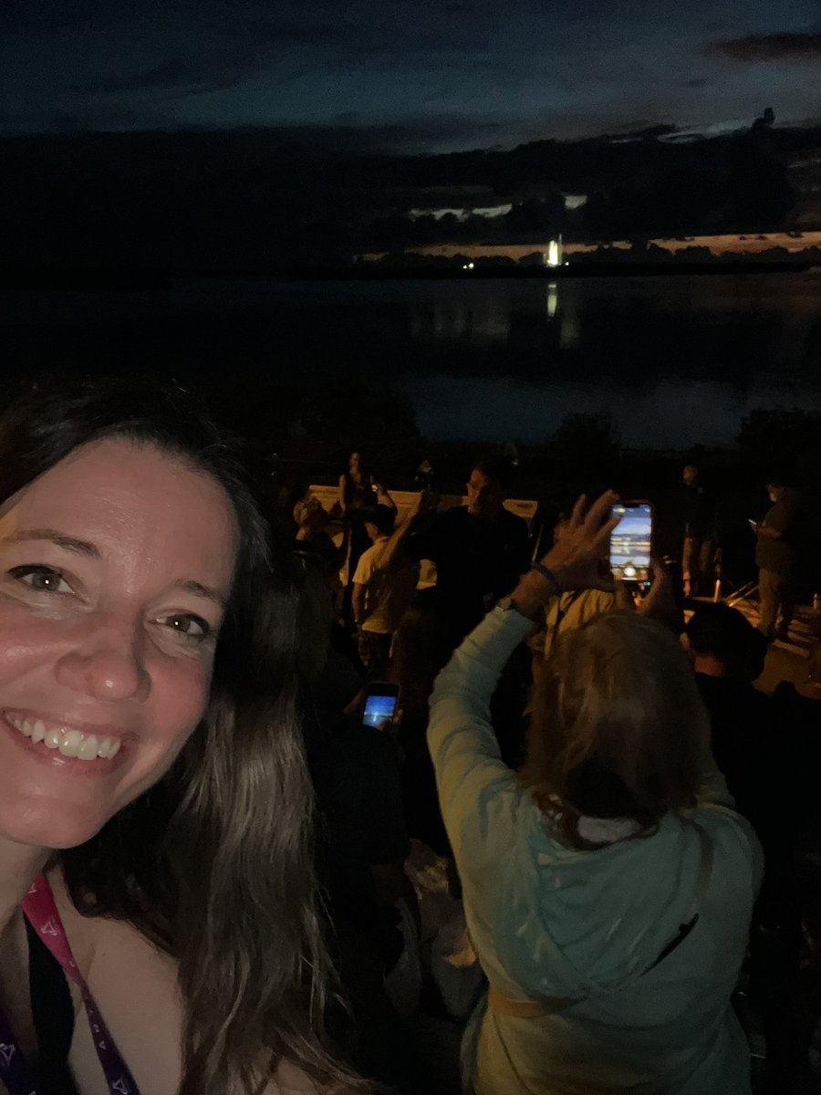 Artemis sunrise. It’s almost time for launch! Go #Artemis!