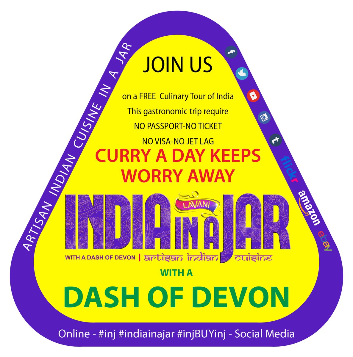 IndiaInaJar's tweet photo. Namaste! #dartmouth #indiainajar will spice up the #dartmouthregatta  #myregatta -24th Wednesday to 27th Saturday - 4 Days #totnes #boveytracey #paignton #torquay #newtonabbot #chagford #buckfastabbey #brixhamharbour #brixhamfish #torpoint #kingsbridge #kingswear #indiainajar https://t.co/B85TUc7K7Z