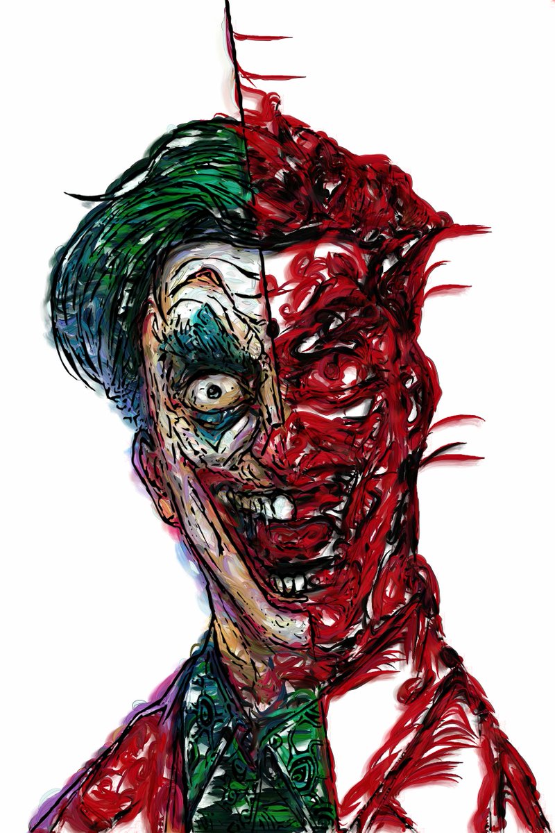 "Not clown—Joker." — Joker 

#nft #NFTGiveaways #paint #joker