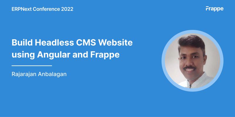 Tridots_tech's tweet image. A new concoction of headless CMS with latest page builder using the heart of Frappe and Angular. Our Tridots Tech founder, Mr. Rajarajan Anbalagan, will have his talk at the ERPNext conference, Mumbai held on September 22, 23, 24.

CHECKOUT:- lnkd.in/gFtK5cVT.