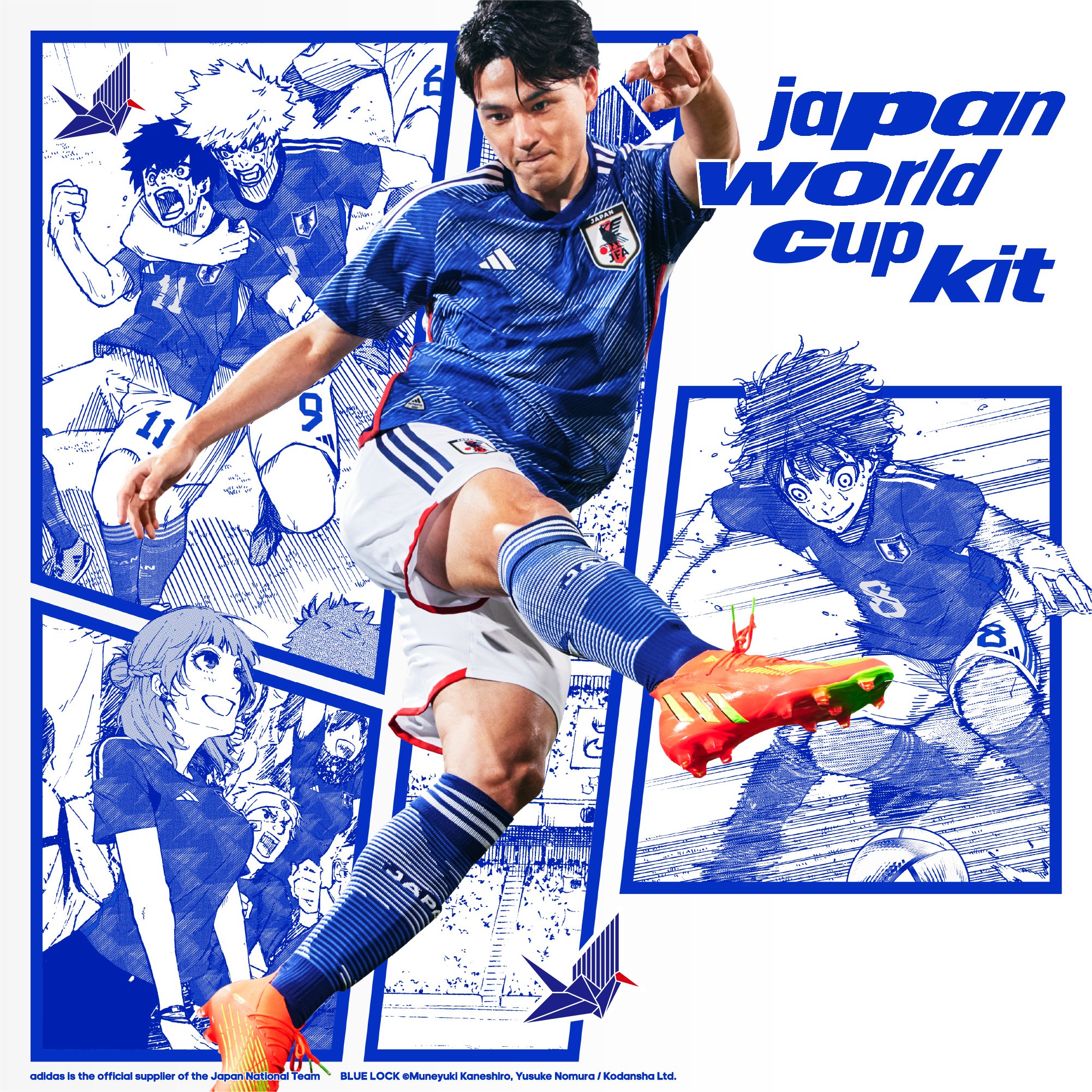 Blue Lock France on Twitter: "Collaboration entre Adidas et Blue Lock ...