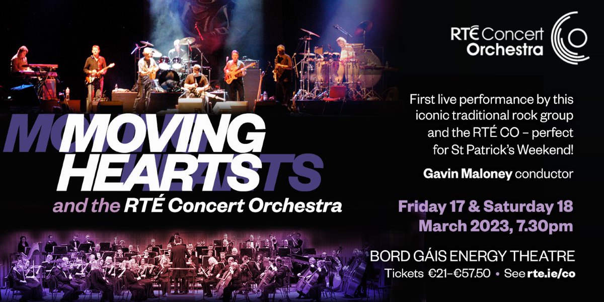 Together live for the first time, <a href="/MovingHeartsIRL/">Noel Eccles</a> and the <a href="/rte_co/">RTÉConcertOrchestra</a> - on sale now!