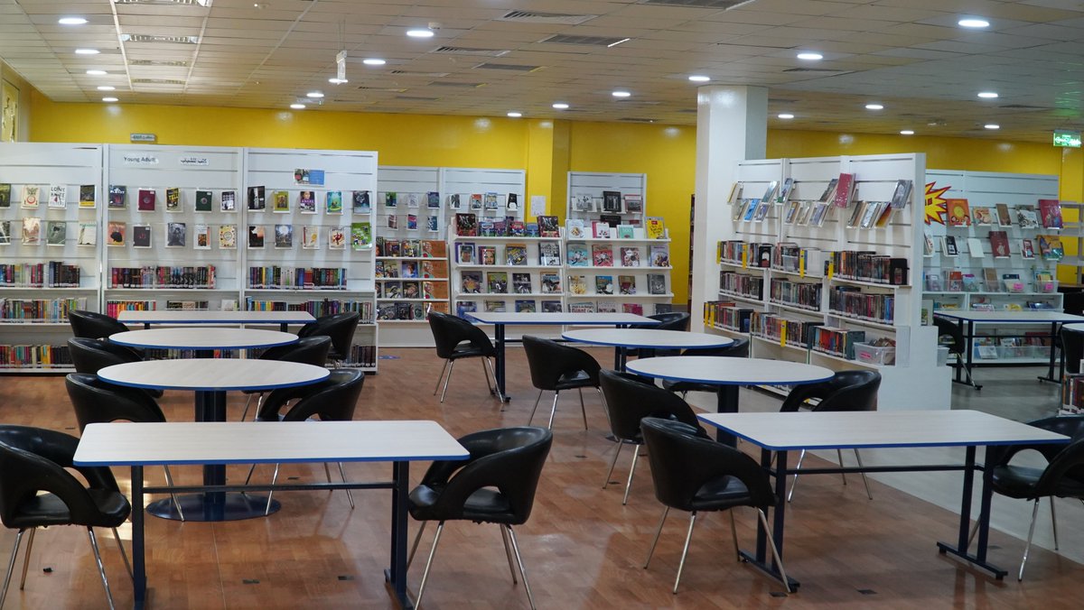 AIS_SchLibrary's tweet photo. Our library team has done an excellent job at giving the school library a new look with a spectacular entrance decor and a special fairy reading corner. #AISSchLibrary #AISreading https://t.co/MqHrmvpotu