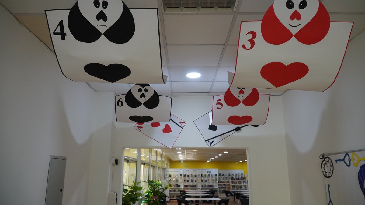 AIS_SchLibrary's tweet photo. Our library team has done an excellent job at giving the school library a new look with a spectacular entrance decor and a special fairy reading corner. #AISSchLibrary #AISreading https://t.co/MqHrmvpotu