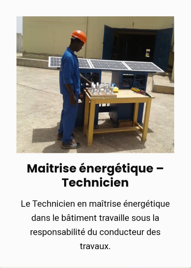 csfp_btp's tweet image. CSFP-BTP 
Un centre sectoriel de formation professionnelle destiné aux jeunes demandeurs d’emploi et aux professionnels du bâtiment et des travaux publics.
Km 41 Diamniadio sur la route de Mbour
Mbour, Sénégal.
+221 33 871 37 32 / 77 740 17 79
