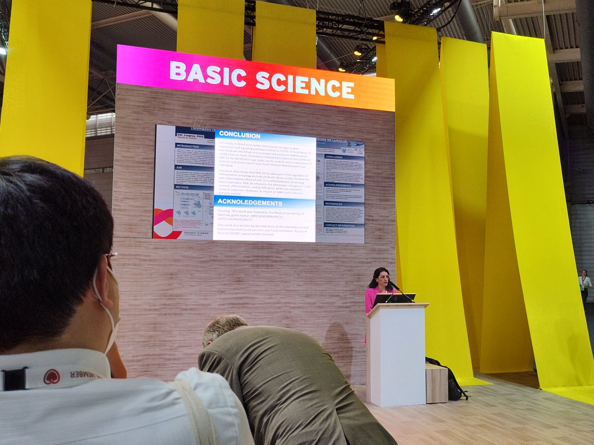SaDeRosa78's tweet photo. @ICOMET_Team rocks at #ESCCongress !
@Marek32597559 @JSillerMatula @cereneyileten @JSabatino86 https://t.co/gtHaDO7qZh